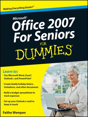 cover image of Microsoft Office 2007 For Seniors For Dummies